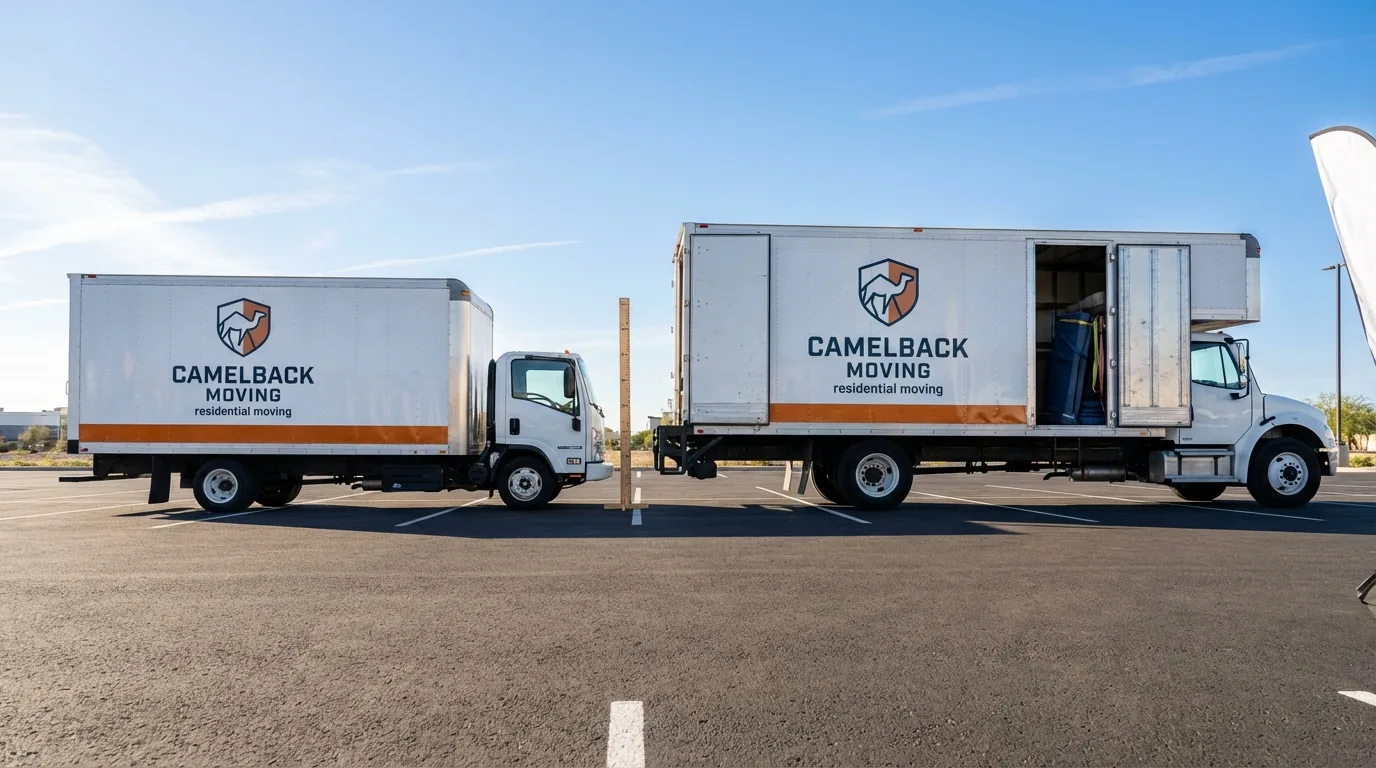 Moving truck size capacity guide in Kennesaw